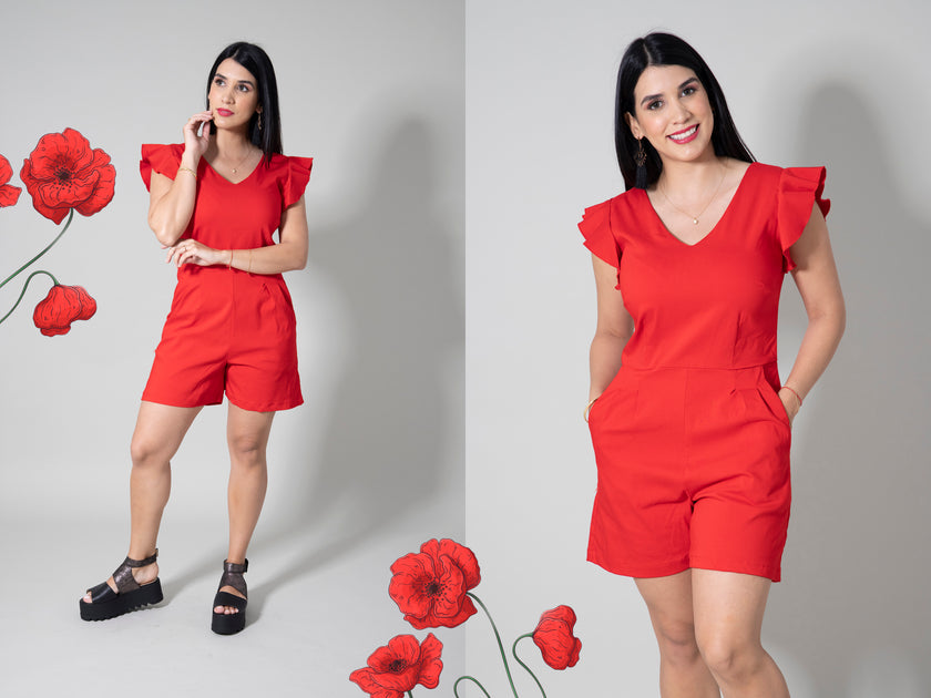 ROJO ENTERIZO SILVANA main image 1