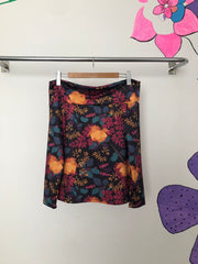 Top Bote Negro Floral