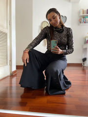 Pantalón Faldón Negro Stock