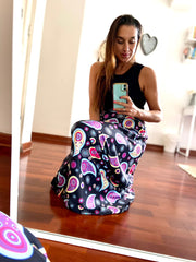 Pantalón Palazo Elástico Amebas Stock