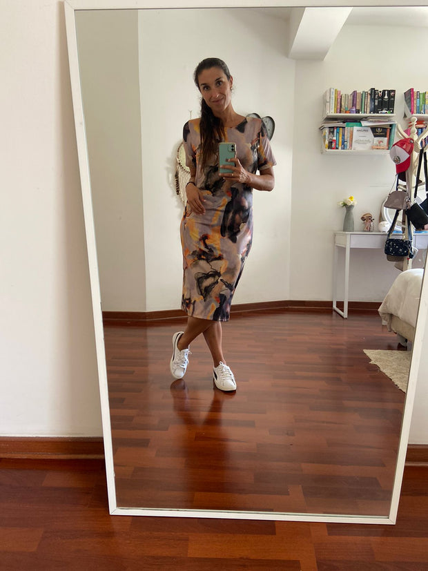Vestido Midi T.Shirt Sol