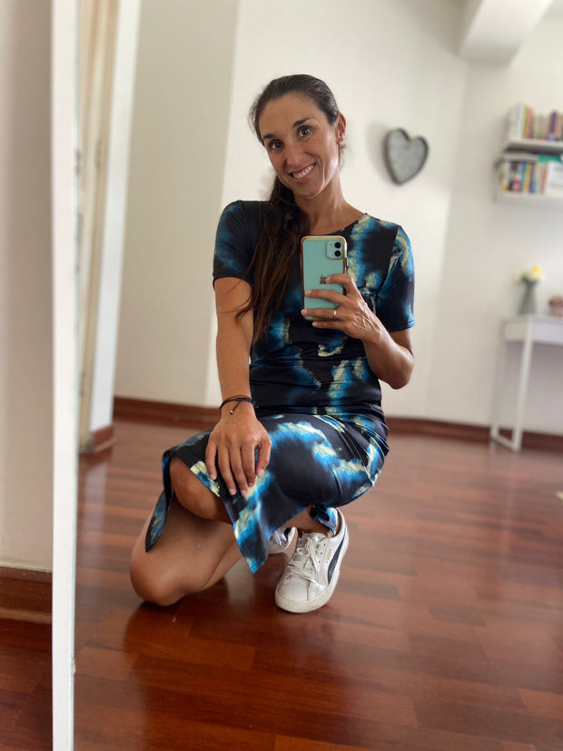 Vestido Midi T.Shirt Noche
