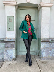 Blazer Paño Verde Stock