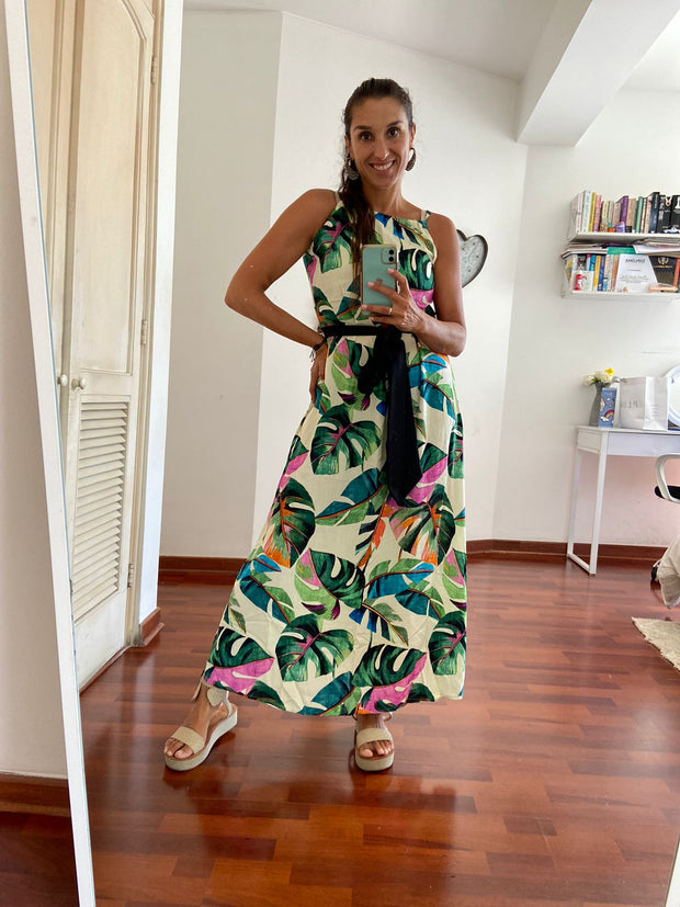 Vestido Maxi Pita Palmas