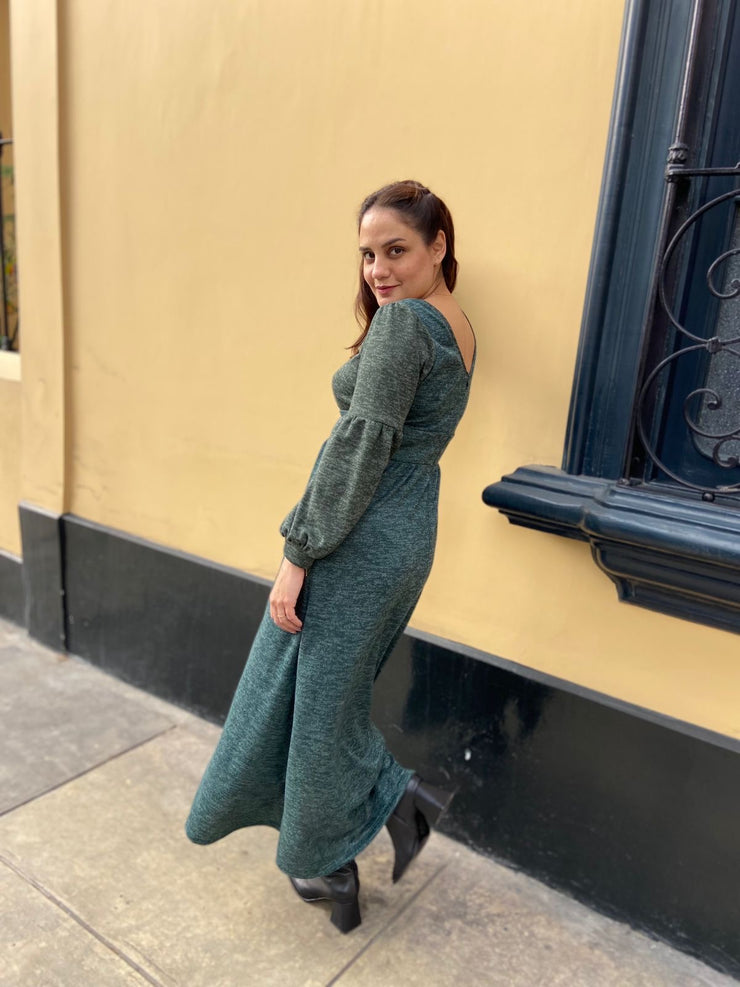 Vestido Chompero Verde