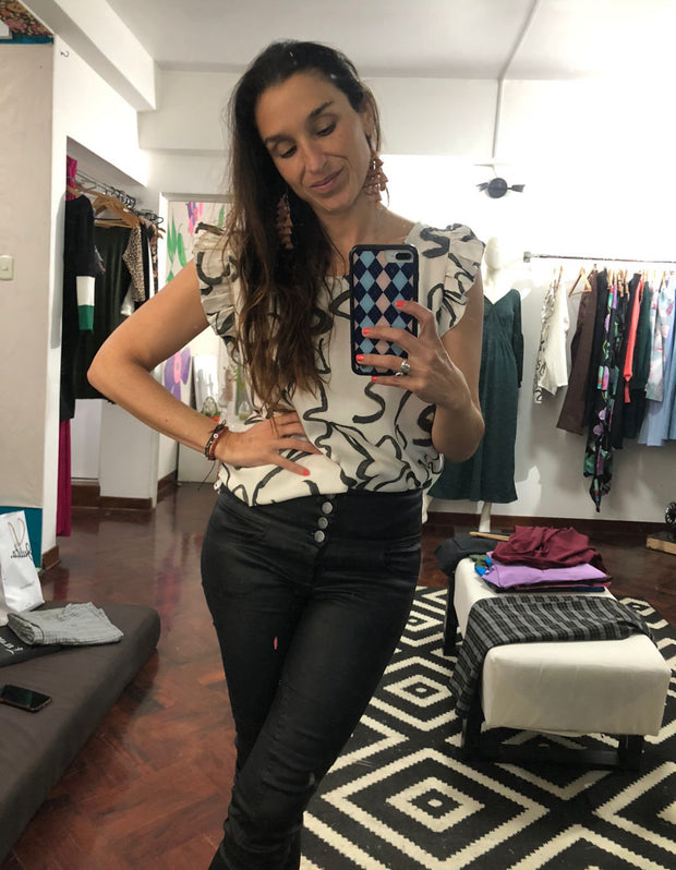Blusa serpiente