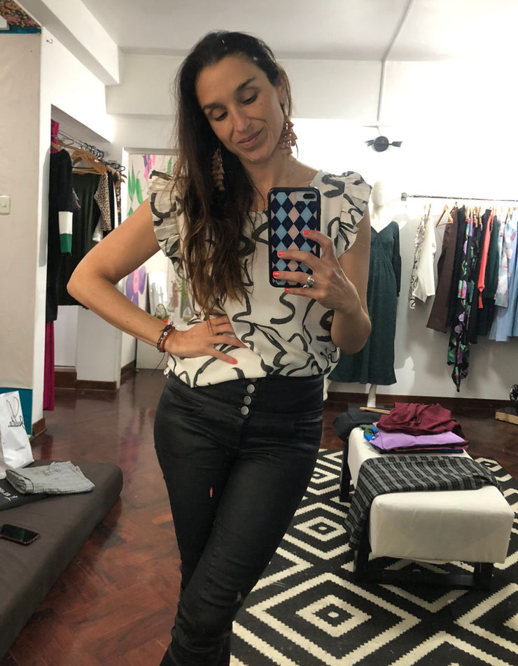 Blusa serpiente