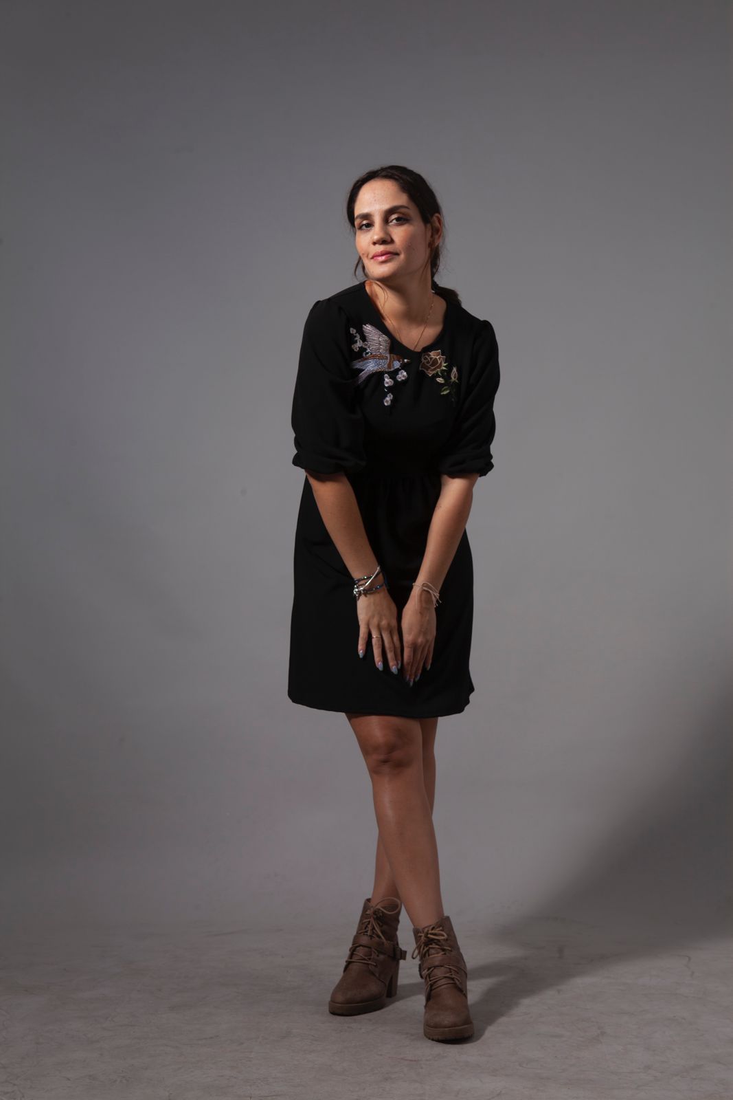 Vestido Elena Rules Negro Bird & Rose Stock – Julieta Shop