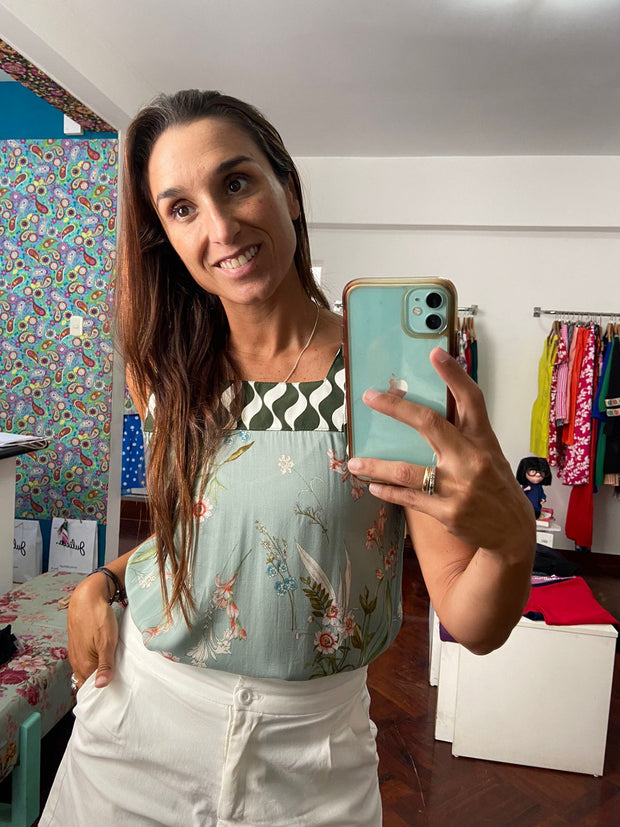 Blusa Dos Lazos Laguna