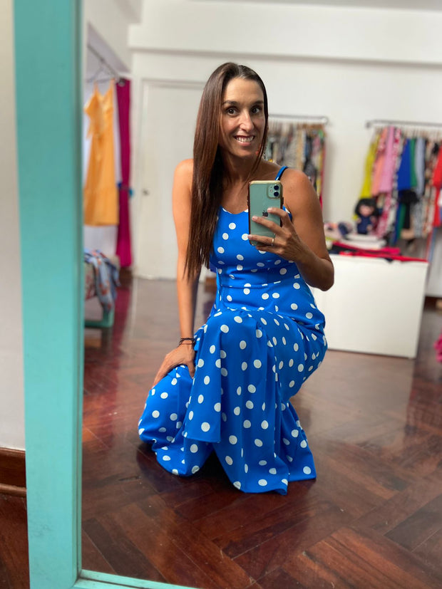 Vestido Frescura Cielo Dots