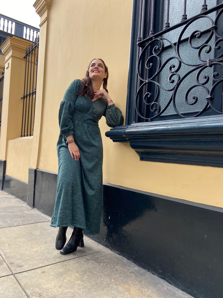 Vestido Chompero Verde
