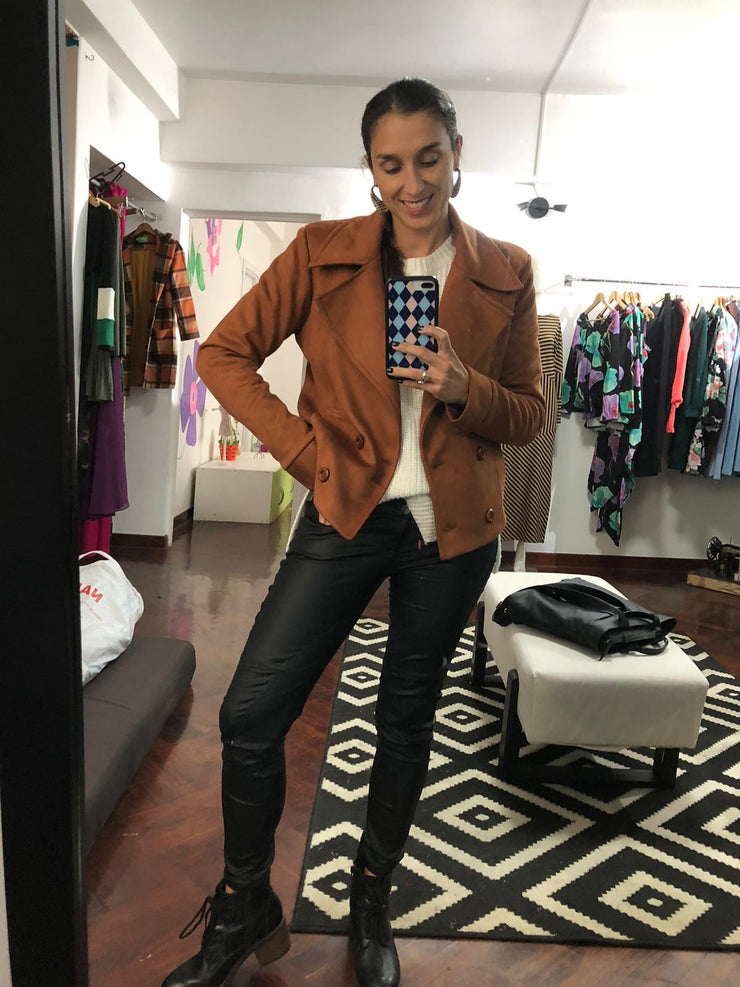 Casaca suede