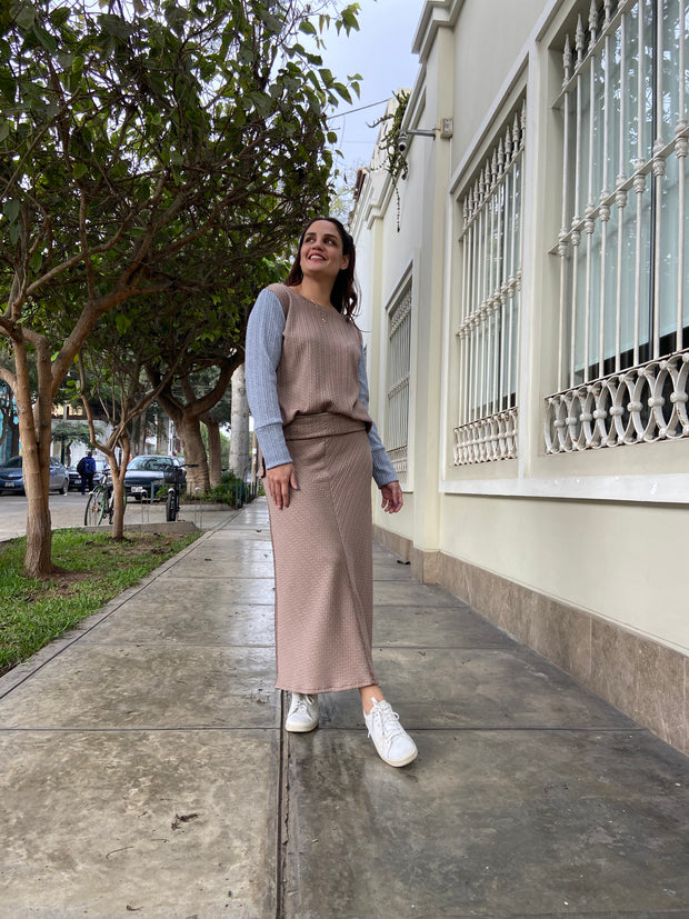 Falda Tejida
