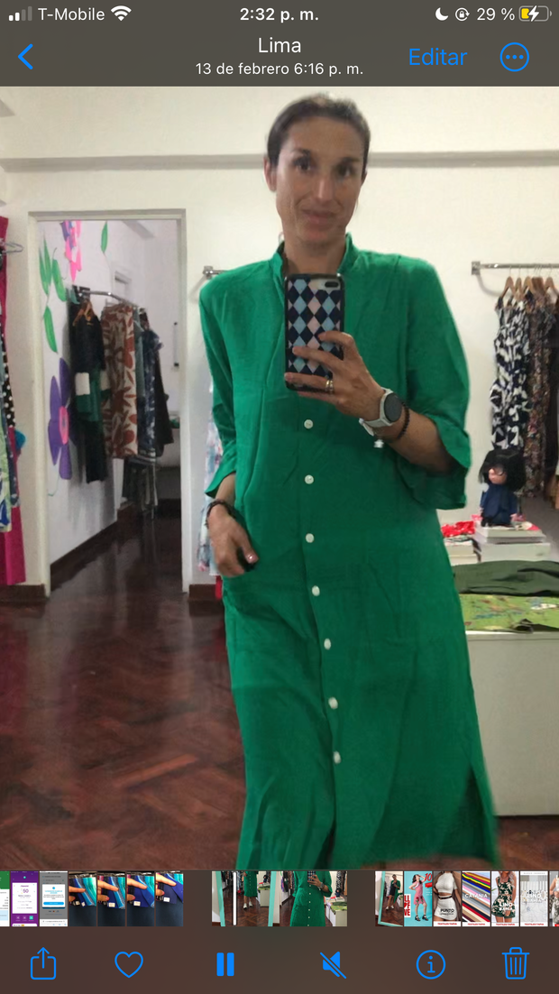 Vestido Midi Camisero