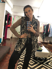 Chaleco Peludo Print