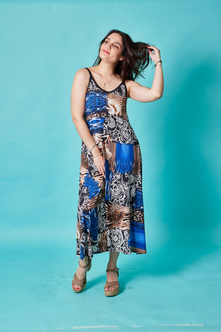 Vestido Viena Azules