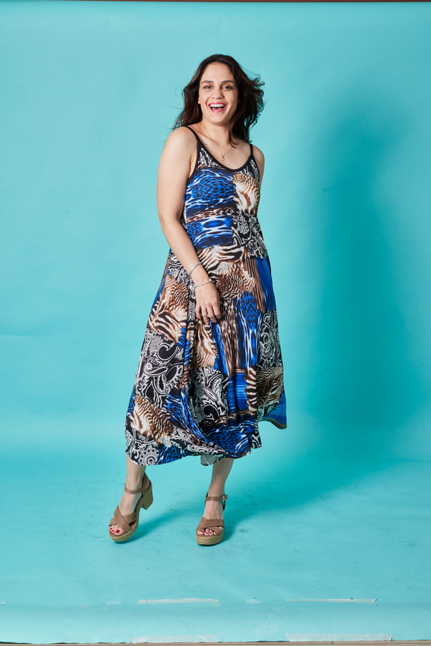 Vestido Viena Azules