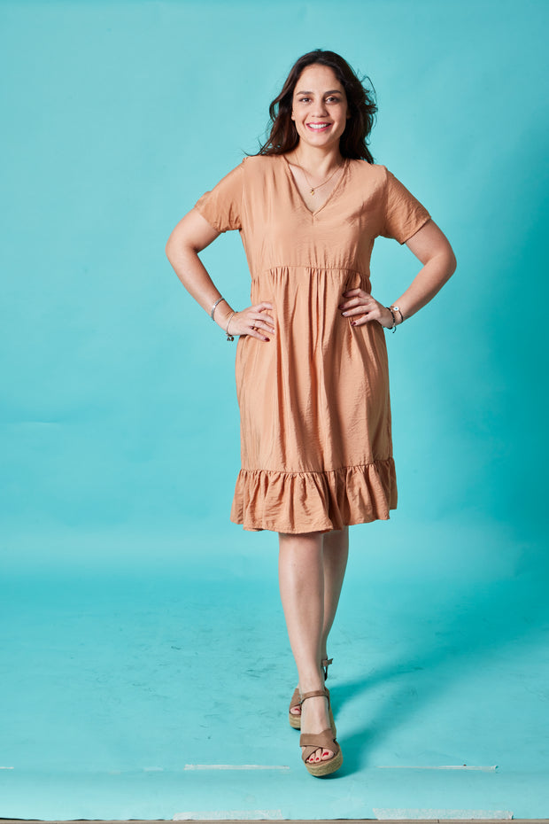 Vestido Alberta Nude