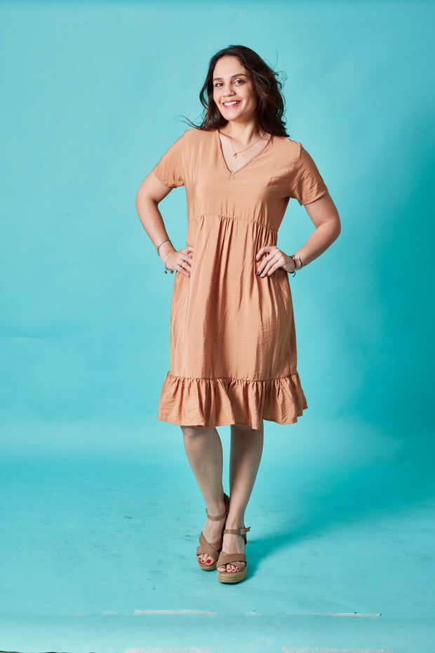 Vestido Alberta Nude