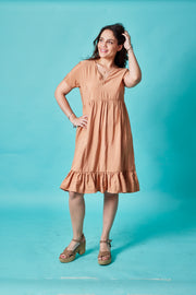 Vestido Alberta Nude