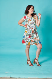 Vestido CC Blanco Floral