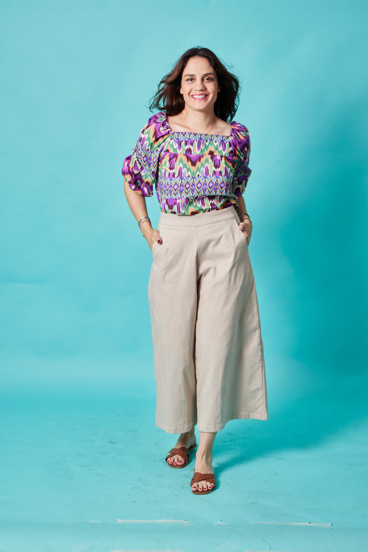 Blusa Lambada Lila sicodélica