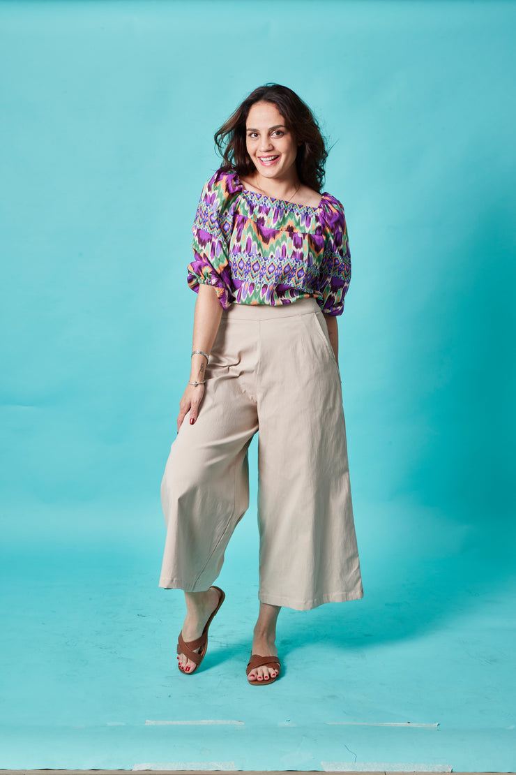 Blusa Lambada Lila sicodélica