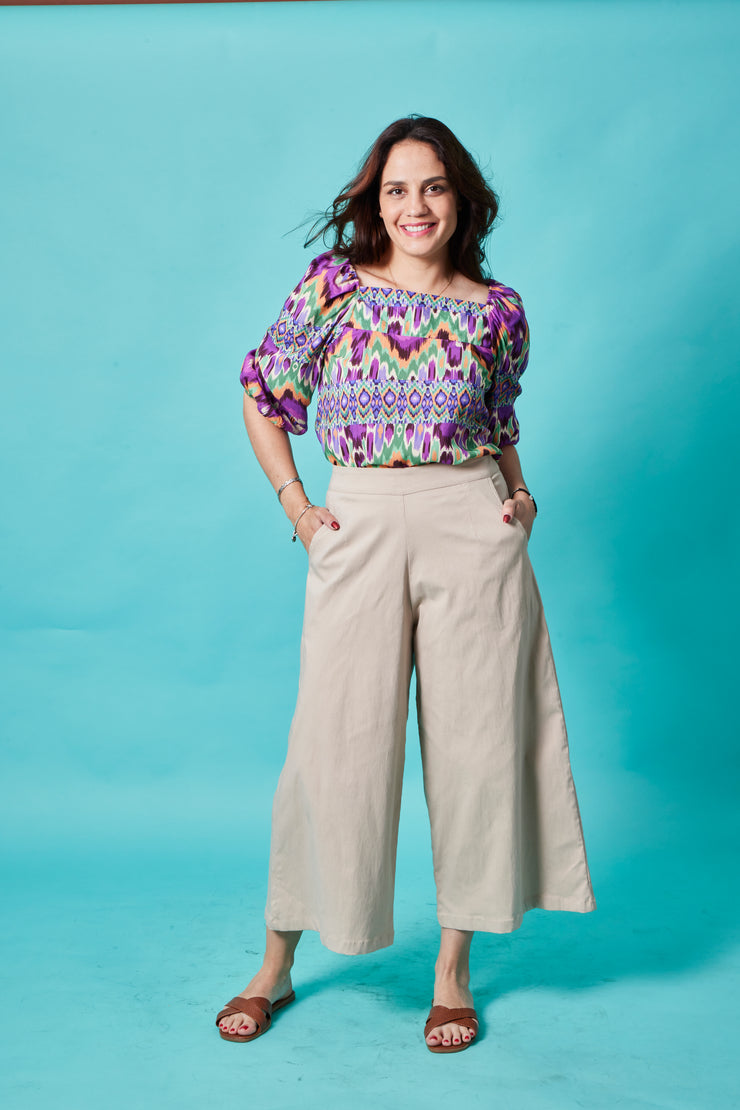 Blusa Lambada Lila sicodélica