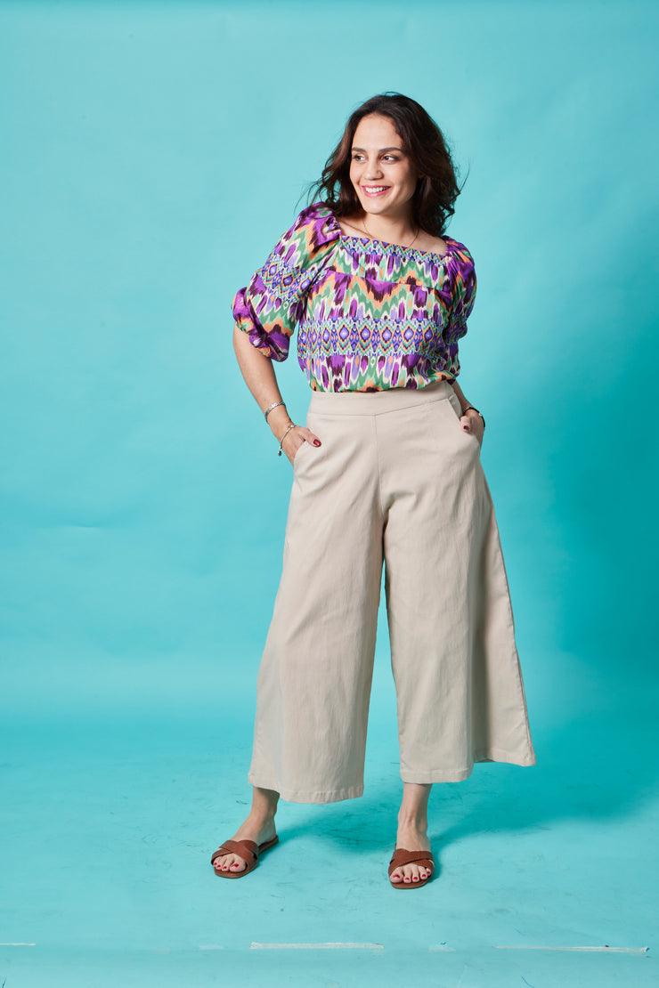 Blusa Lambada Lila sicodélica