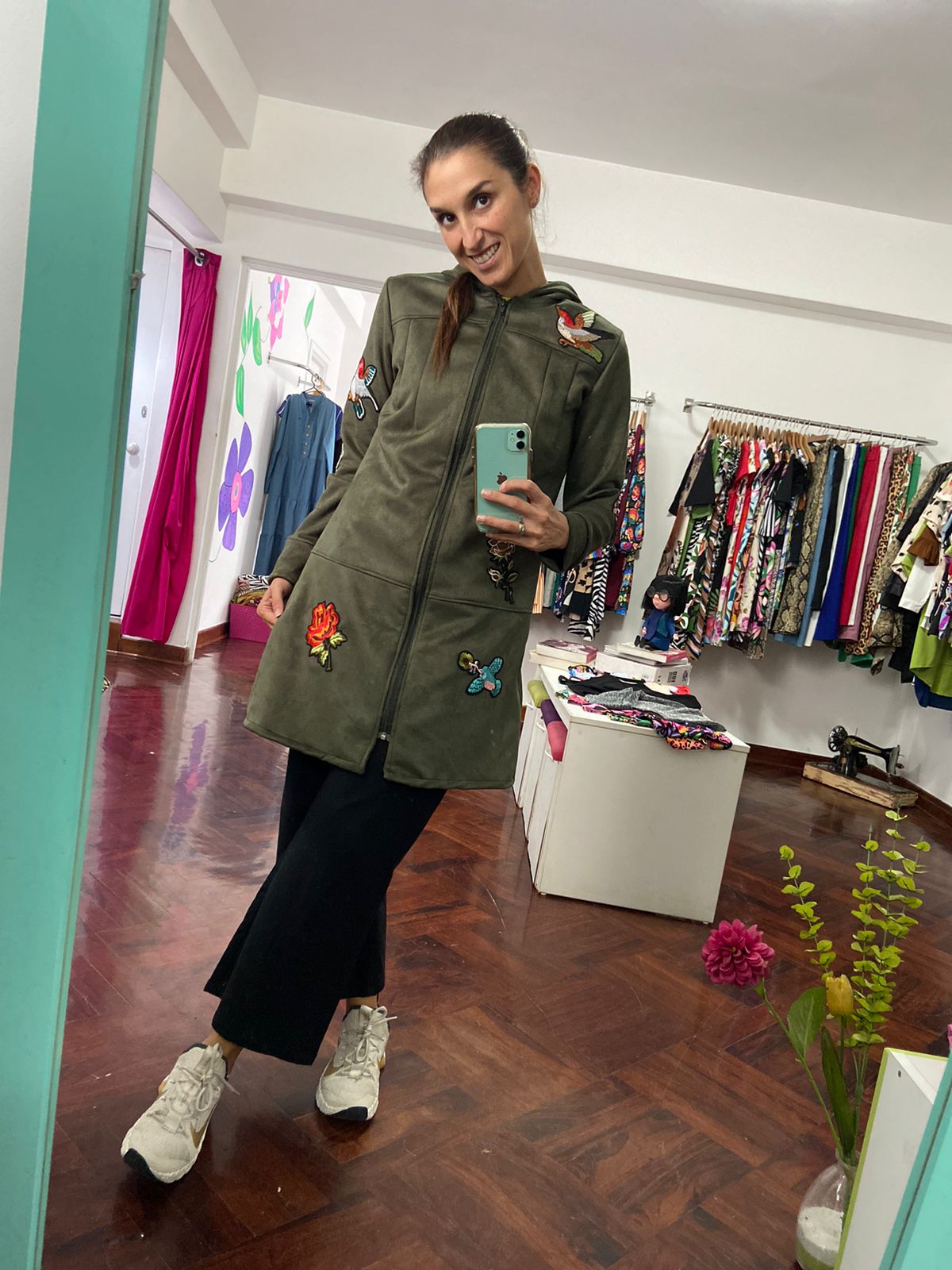 Elena Rukes Casaca Elena Rules Bordada Stock – Julieta Shop