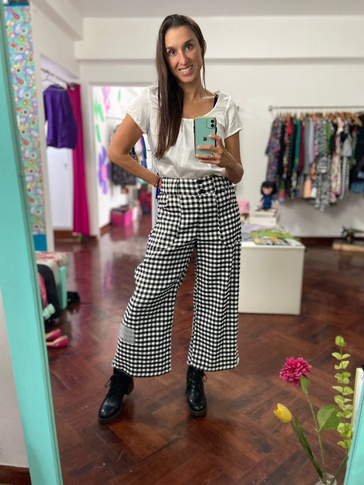 Pantalón Parches B&N Vichy