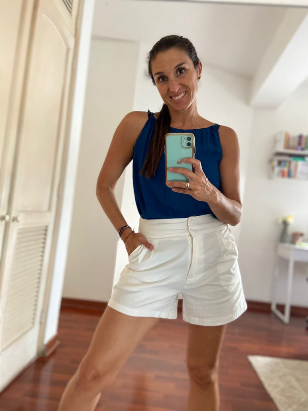 Blusa Pita Acero
