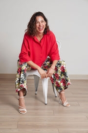 blusa mur roja