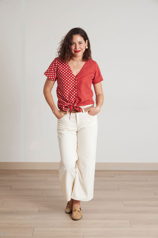 PANTALÓN PR DENIM CREMA