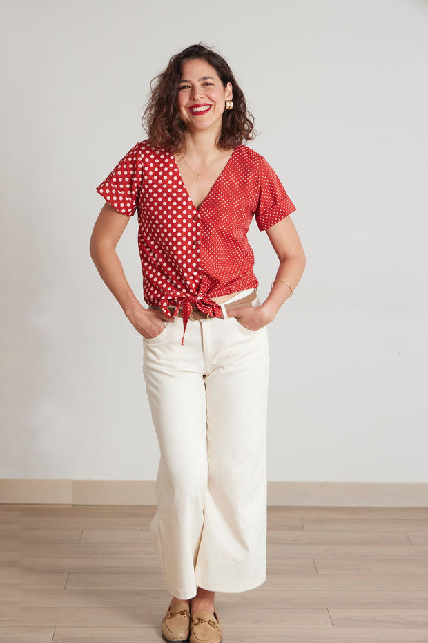 PANTALÓN PR DENIM CREMA