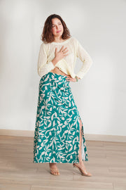 falda verde