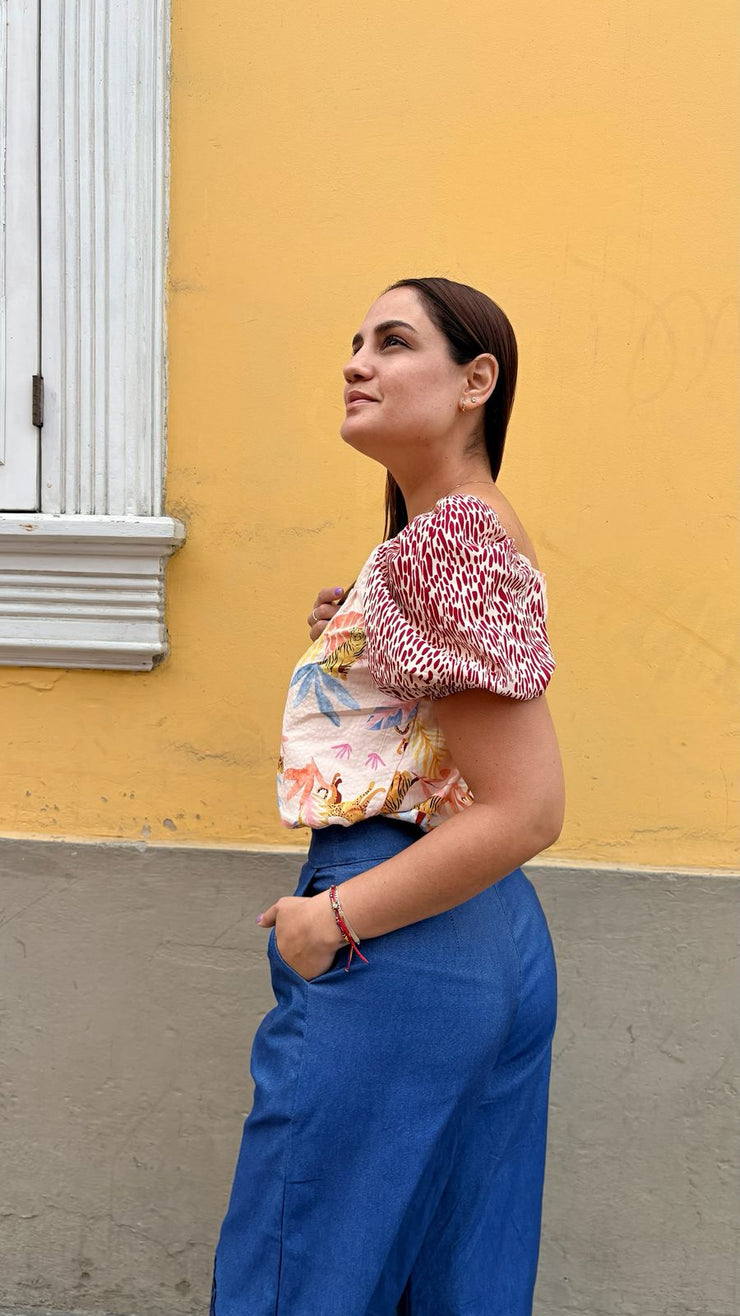 blusa lambada tigres