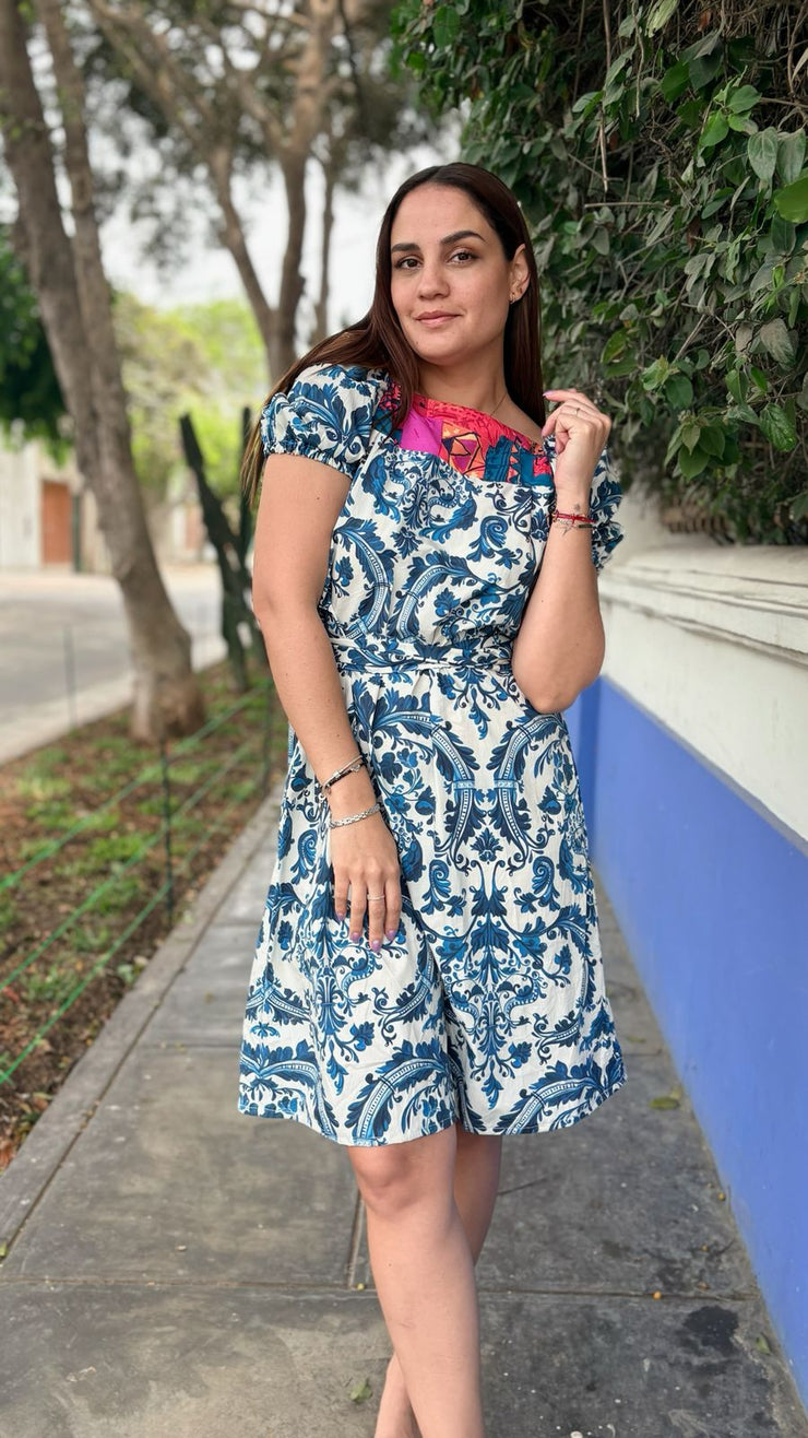 Vestido Lambada Azulejos