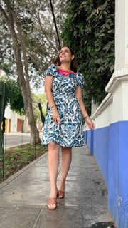 Vestido Lambada Azulejos