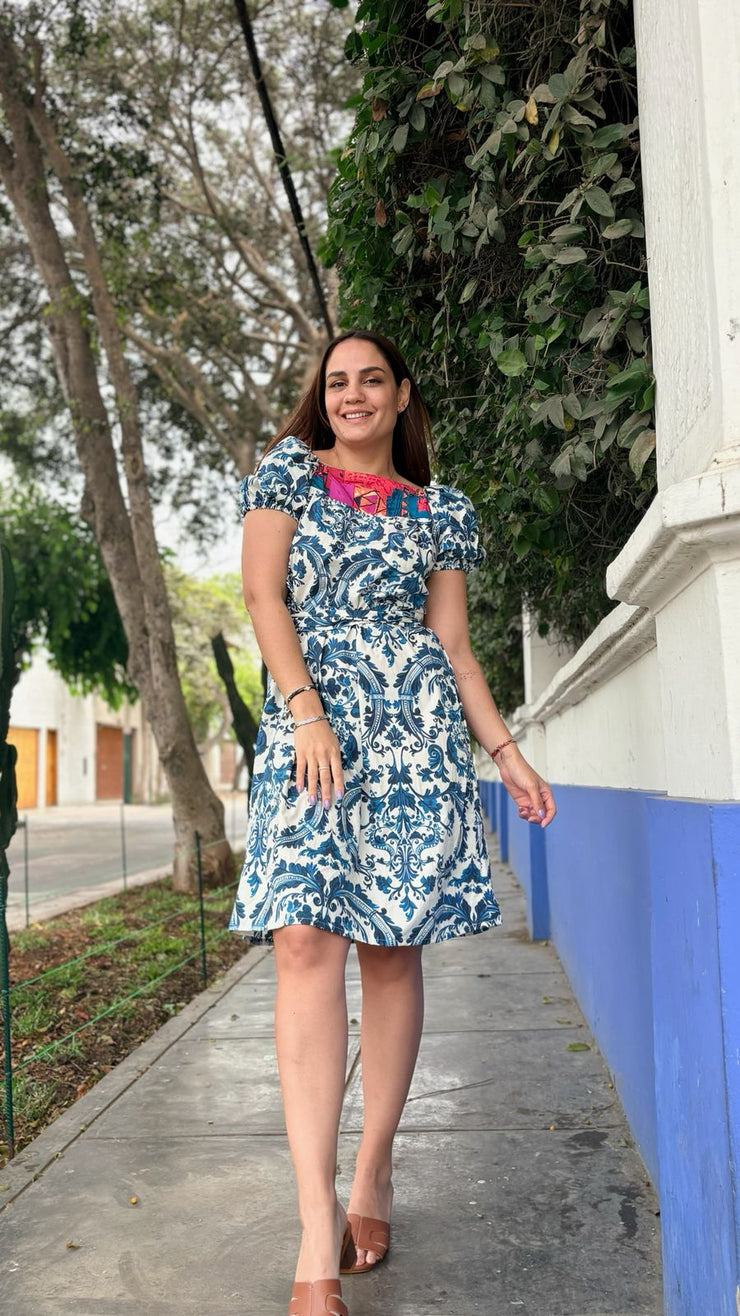 Vestido Lambada Azulejos