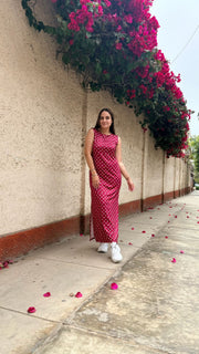 Vestido Maxi t shirt Dots