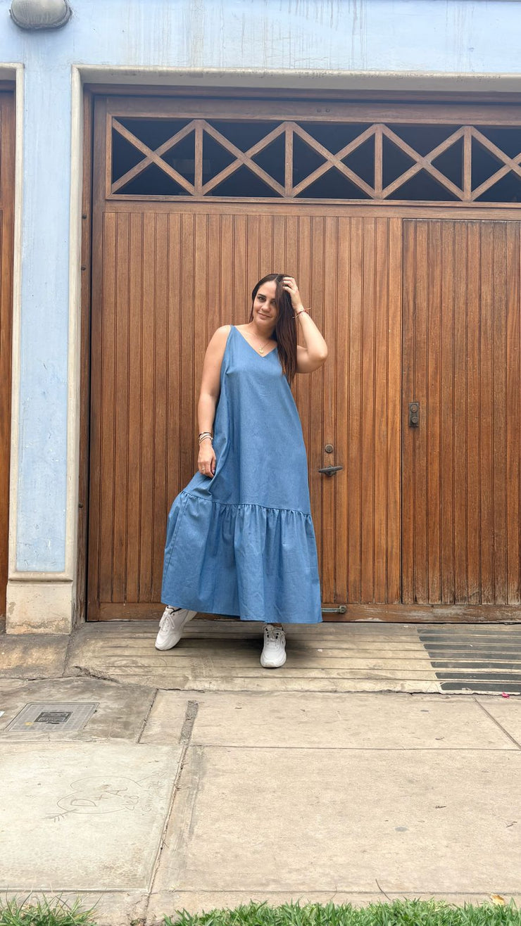 Maxi relax Chambray