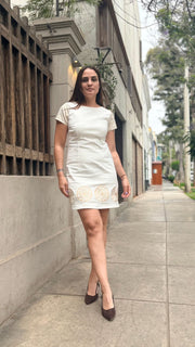 vestido dreaming oro