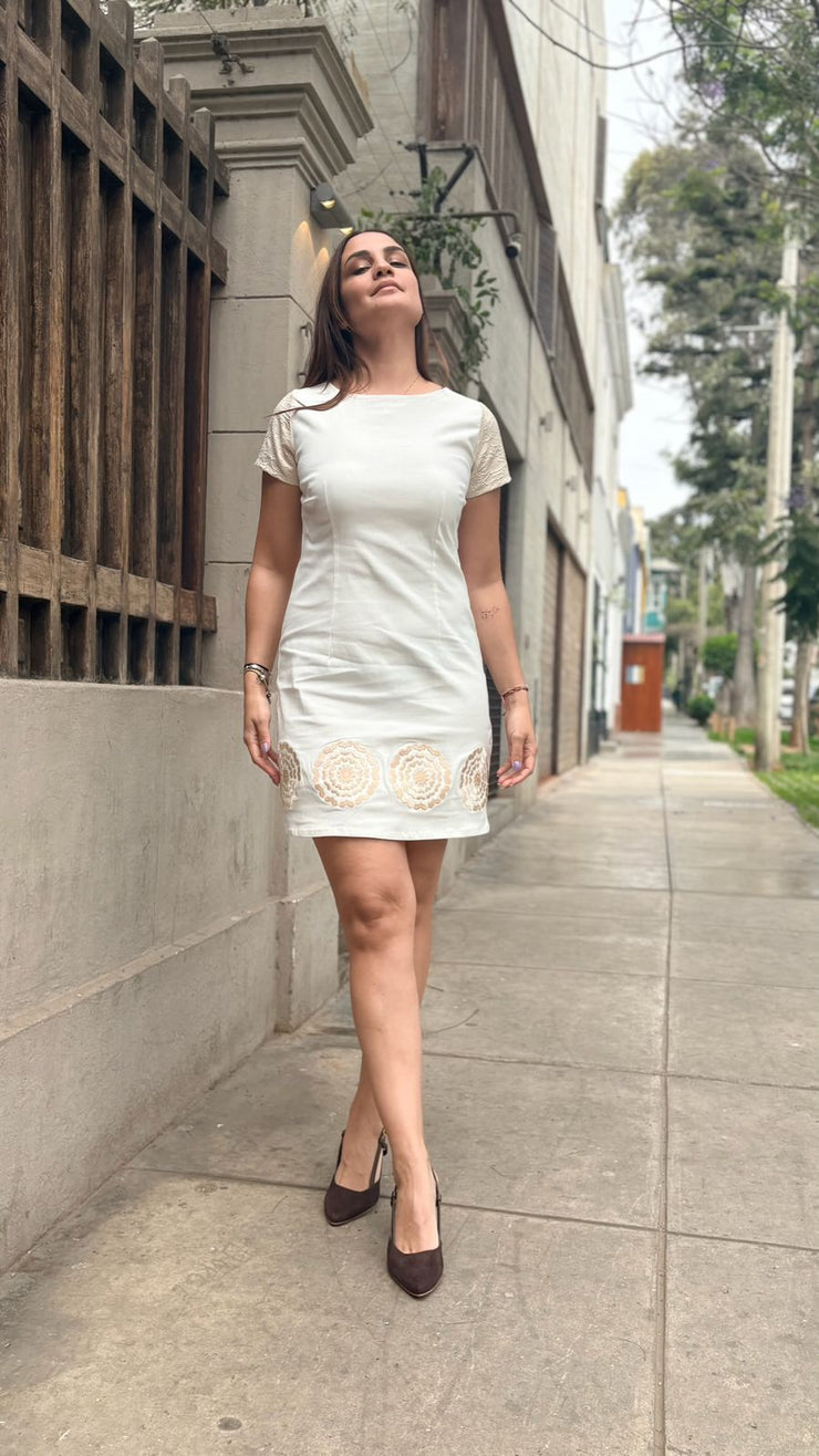 vestido dreaming oro