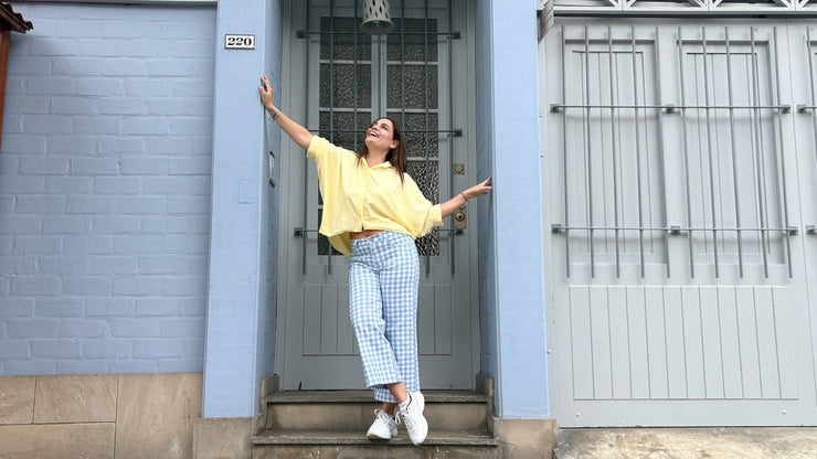 Blusa MUR Amarillo Pastel