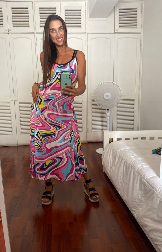 Vestido Viena Multicolor