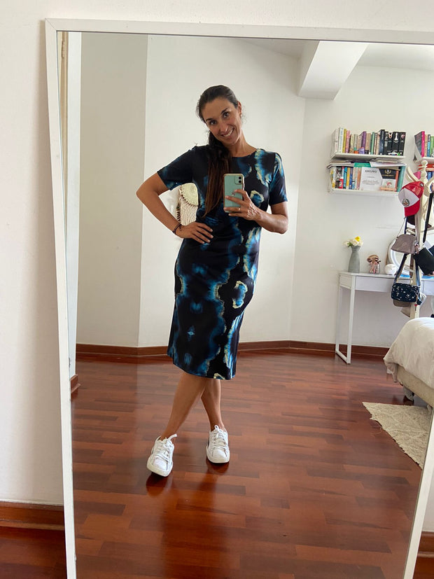 Vestido Midi T.Shirt Noche