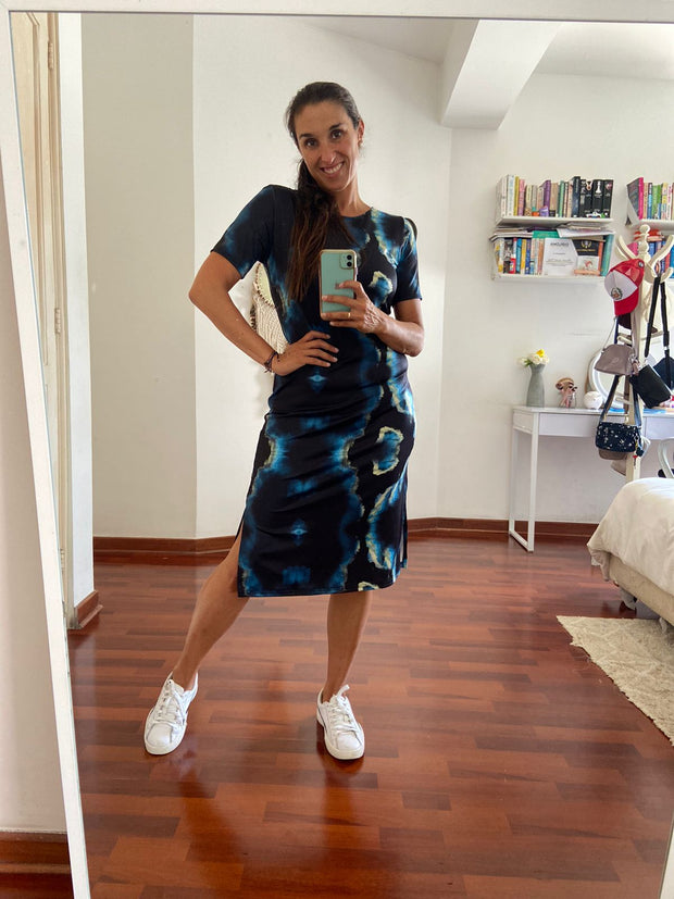 Vestido Midi T.Shirt Noche