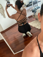 Vestido Magia de Tiras Negro