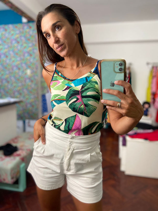 Blusa BVDI Lino Palmas